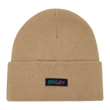 Oakley Beanie (Mütze) B1B Gradient Patch hellbraun - 1 Stück